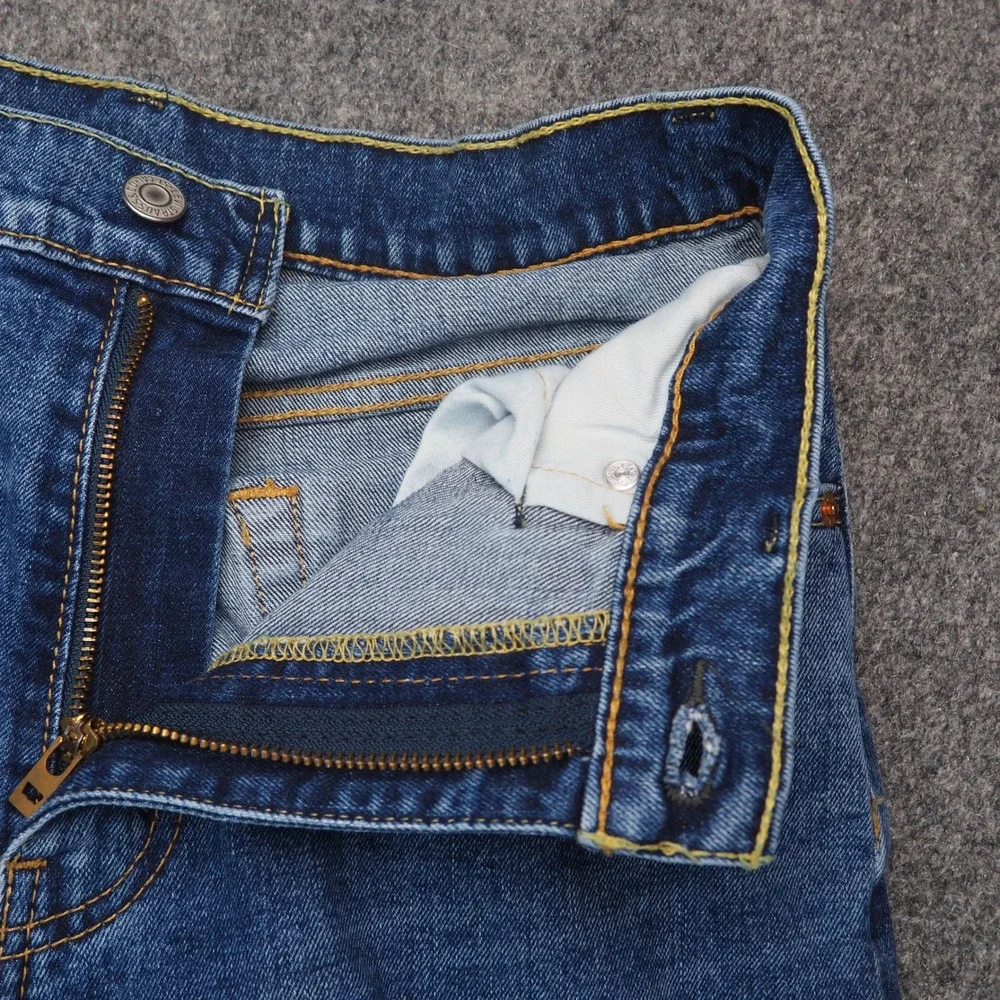 Levis 550 Jeans Mens 30x30 Relaxed Tapered Blue Medium Wash Denim Casual Classic